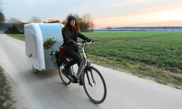 Der Fahrrad-Wohnwagen aus Dänemark zum Selberziehen