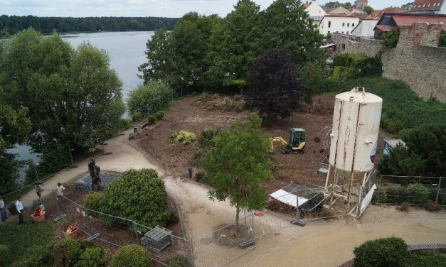 Bohrungen für Erdwärmeanlage