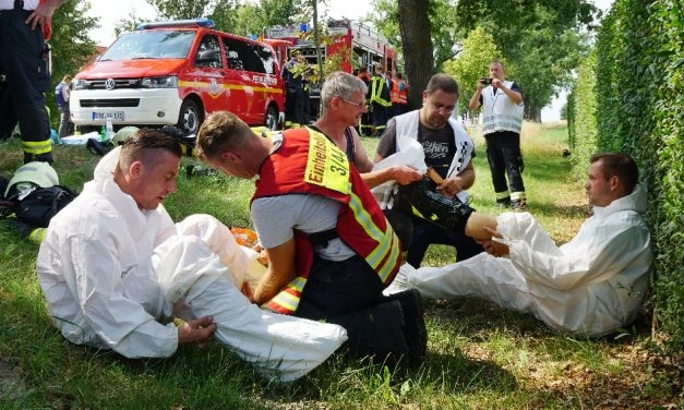 Briefumschlag mit weißem Pulver sorgt für Großeinsatz